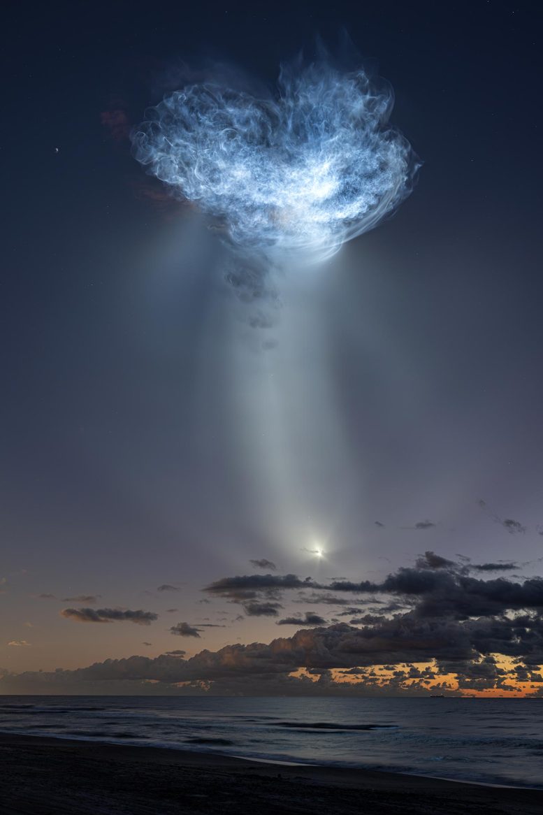 NASA SpaceX CRS-35 Launch Jellyfish