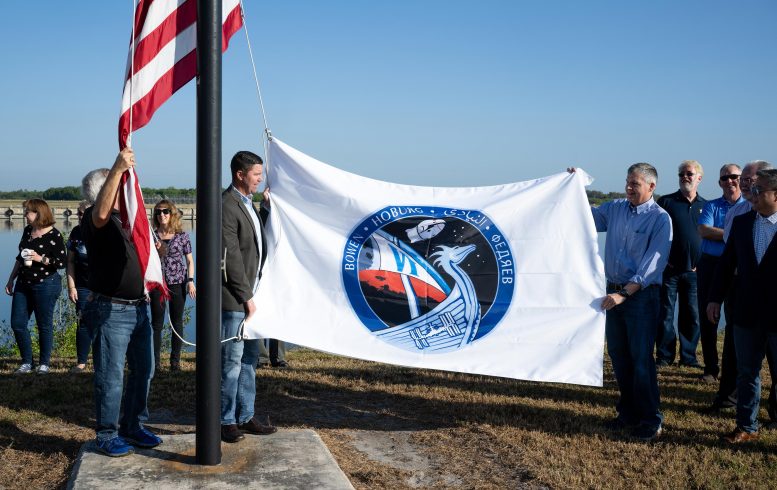 NASA SpaceX Crew-6 Flag