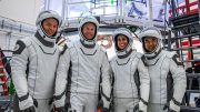 NASA SpaceX Crew-7 in Suits
