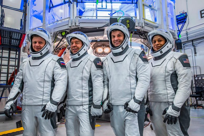 NASA SpaceX Crew 8 Crew Equipment Interface Test