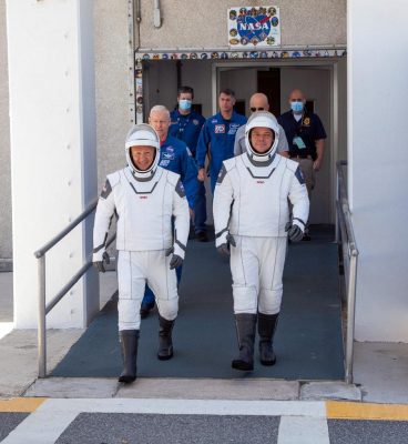 NASA SpaceX Demo-2 Astronauts