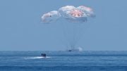 NASA SpaceX Dragon Endeavour Splashdown
