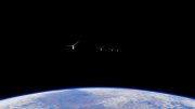 NASA Starling CubeSats in Low Earth Orbit