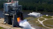 NASA Stennis Long Duration Hot Fire of RS-25 Certification Engine