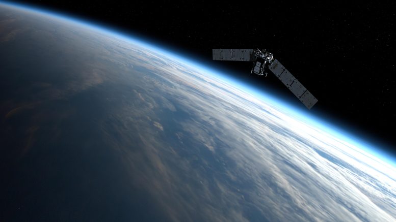 NASA TIMED Spacecraft in Orbit