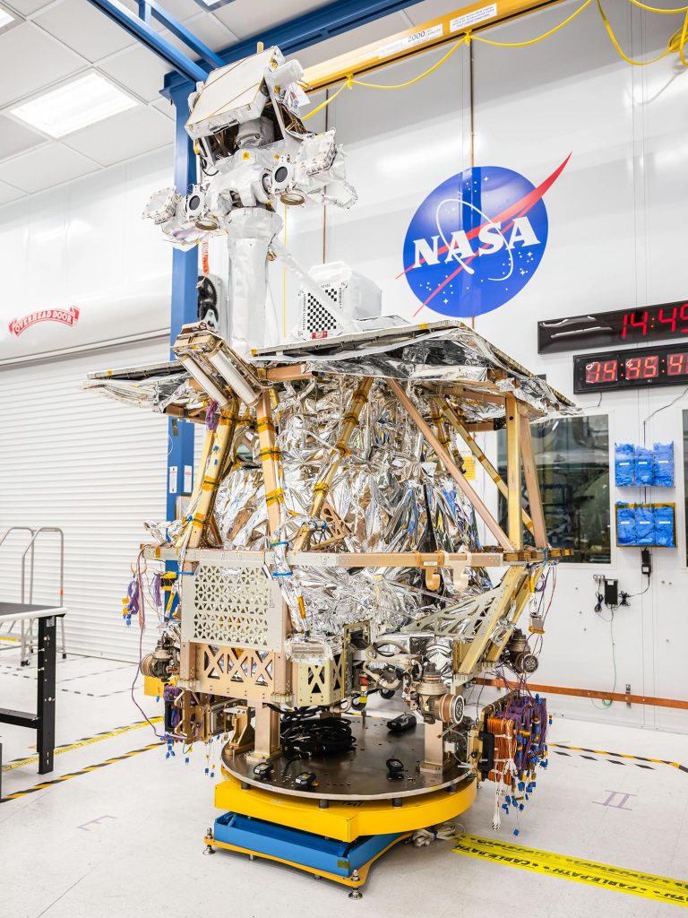NASA VIPER רובוטי ירח רובר מאסט משולב