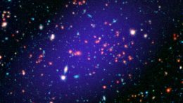 NASA Views Giant Gathering of Galaxies Located 8.5 billion Light-Years Away