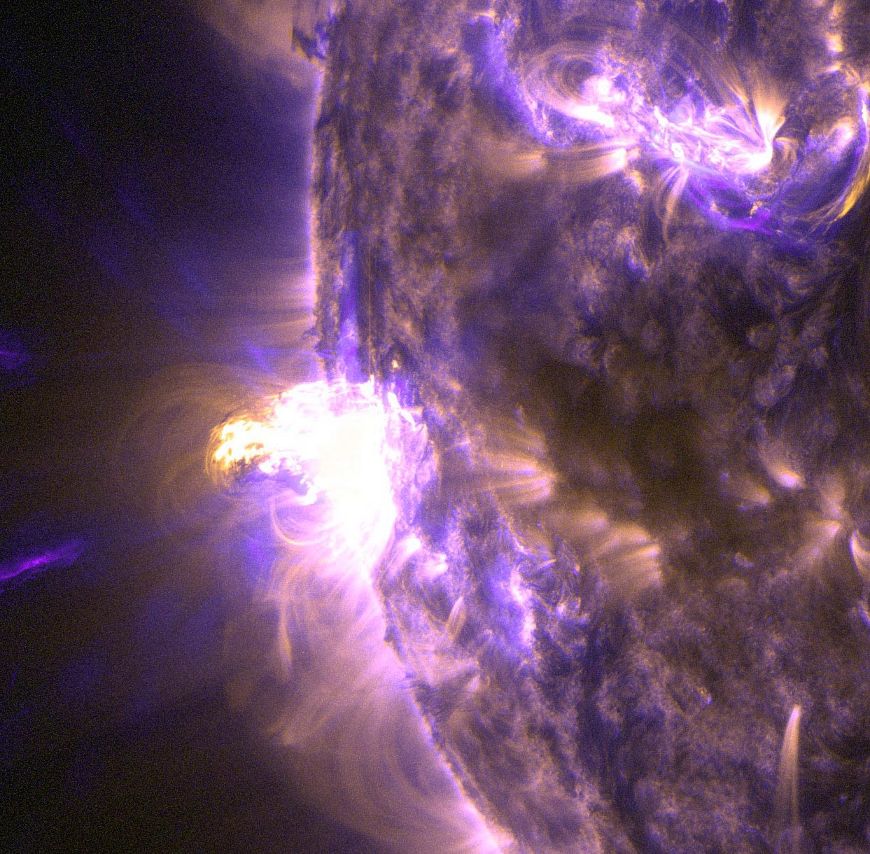 Solar flare captured by NASA's Solar Dynamics Observatory in August