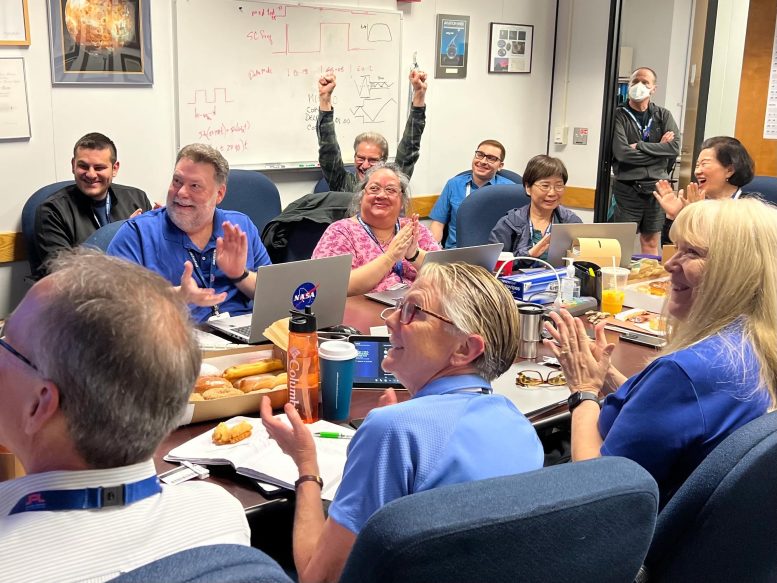 NASA Voyager 1 Team Celebrates