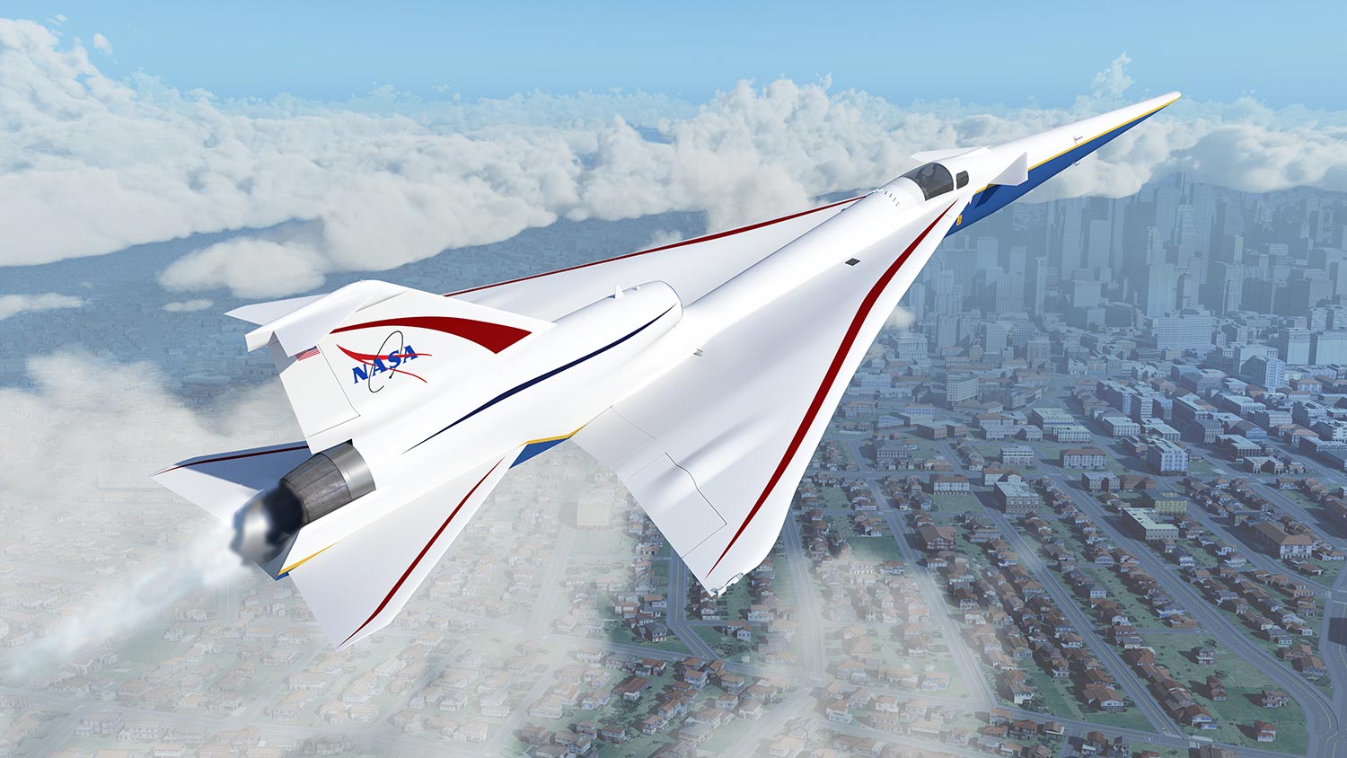 NASA X-59 Quiet SuperSonic Technology Aircraft