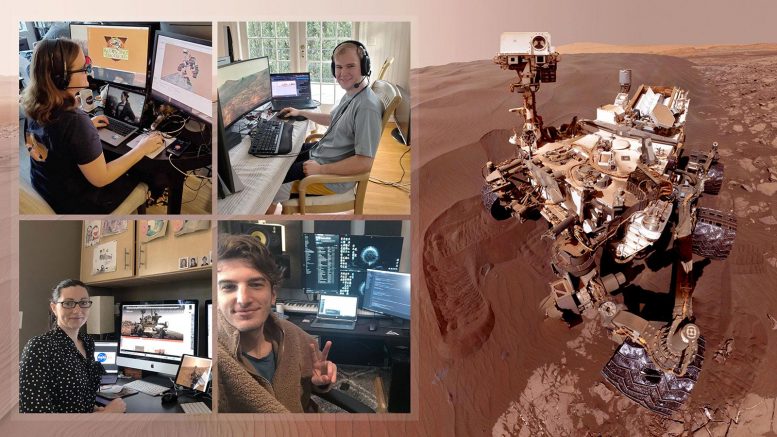 NASA's Curiosity Mars Rover Mission Team
