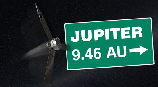 NASAs Juno Spacecraft is Halfway to Jupiter