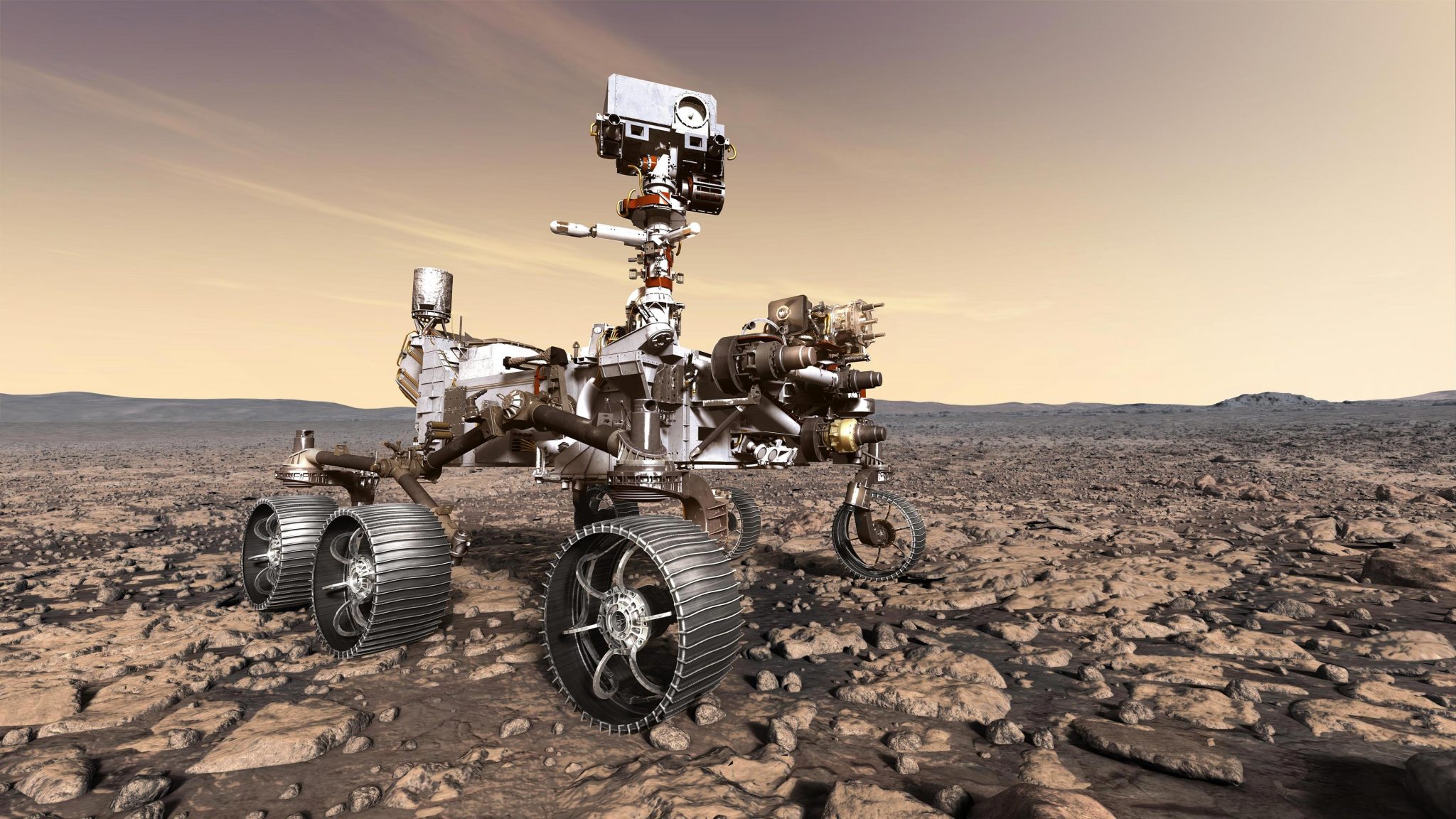nasa mars rover collect its sample