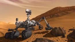 NASA's Mars Science Laboratory Curiosity Rover Artist Concept