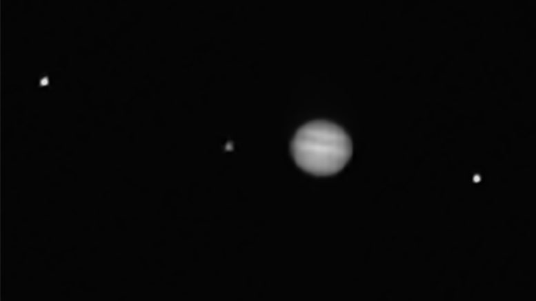 NASA's OSIRIS-REx Views Jupiter