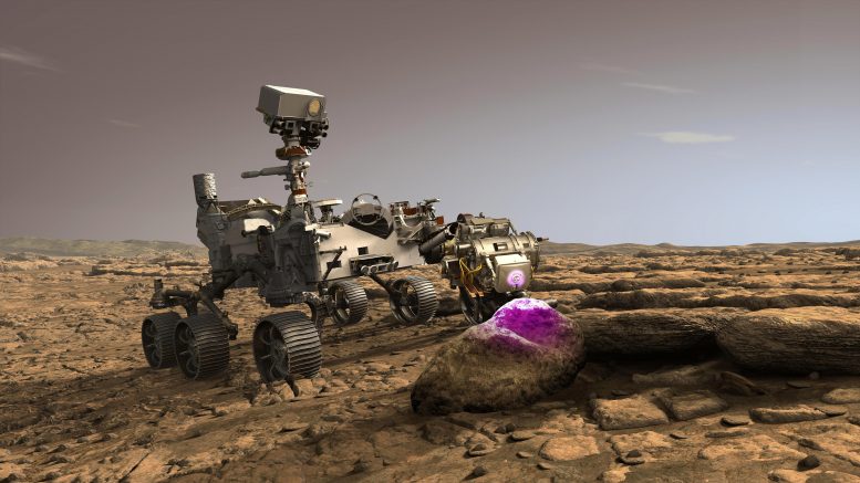 NASA's Perseverance Mars Rover Using PIXL