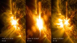 NASAs SDO Sees Three Solar Flares