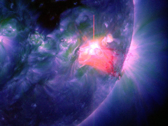 NASAs SDO Spots Two Solar Flares