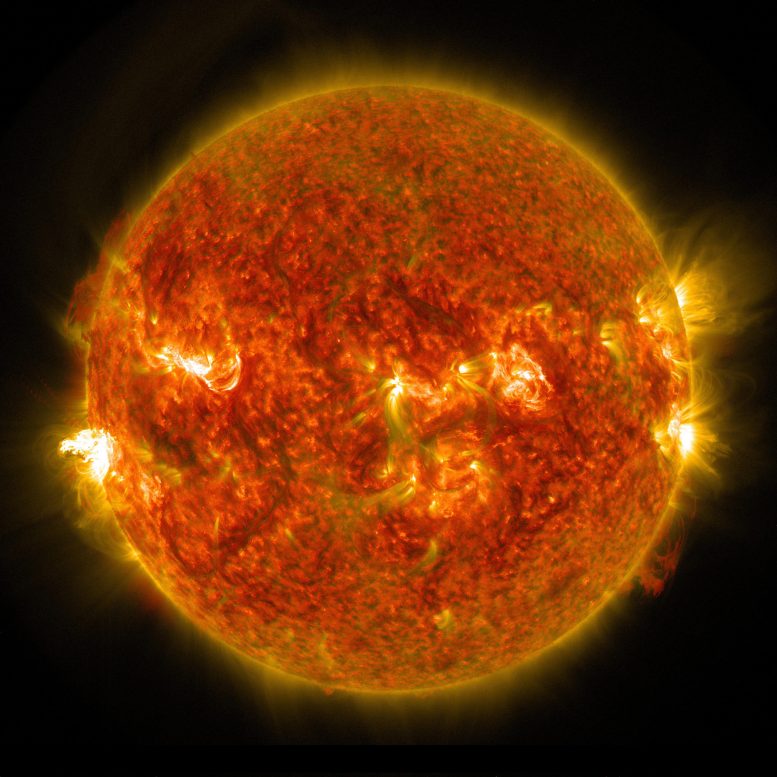 NASAs Solar Dynamics Observatory Views Solar Flare