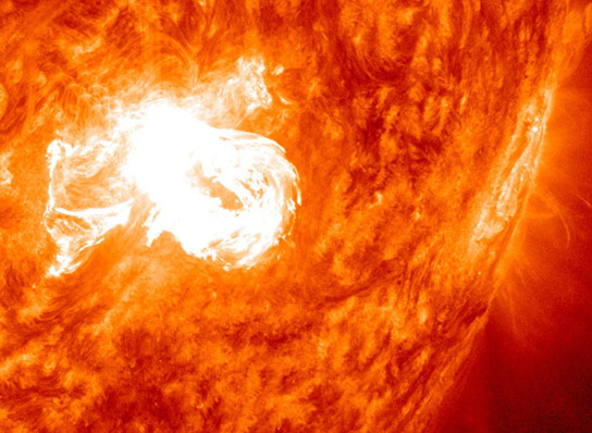 NASAs Solar Dynamics Observatory Views Solar Flares