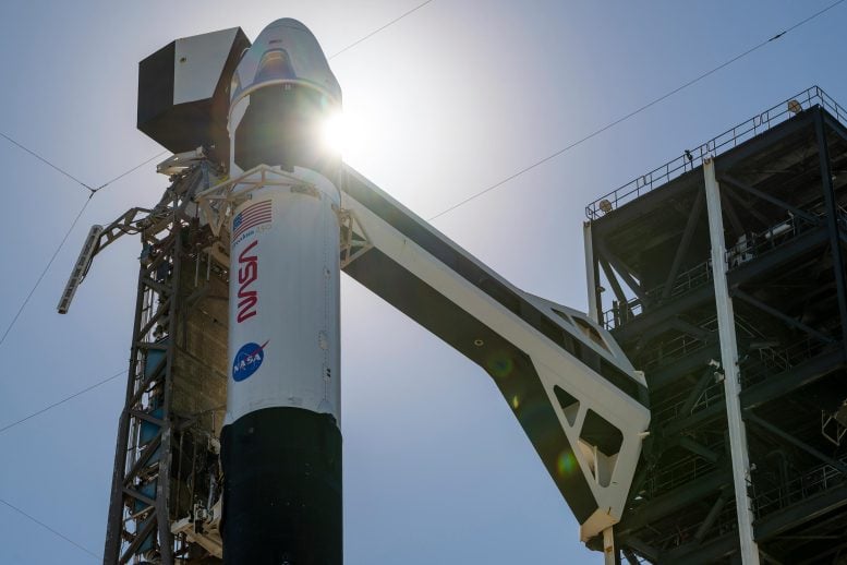 NASA's SpaceX Crew 13 Vertical at SLC 40