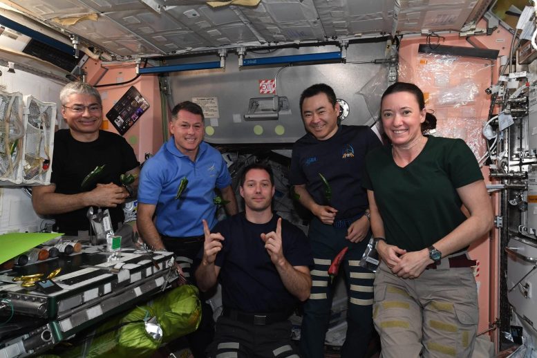 NASA’s SpaceX Crew-2 Astronauts Aboard ISS