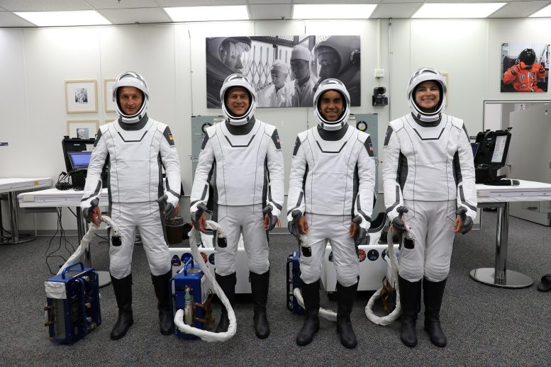 NASA’s SpaceX Crew-3 Astronauts Countdown Dress Rehearsal