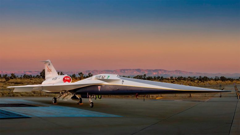 NASA’s X-59 Quiet Supersonic Research Aircraft