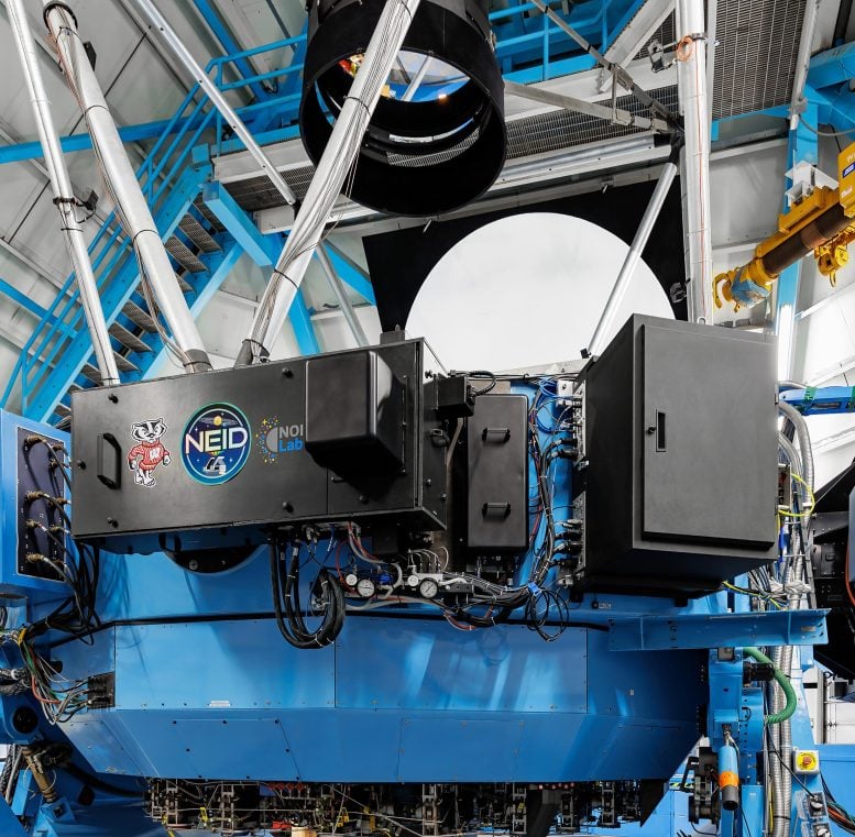 NEID on the WIYN 3.5-Meter Telescope