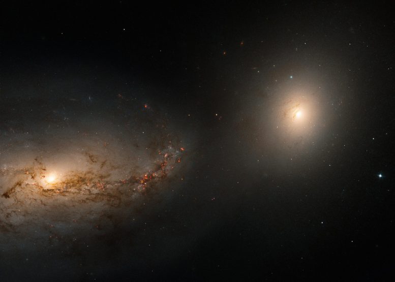 NGC 3227 and NGC 3226 Arp 94