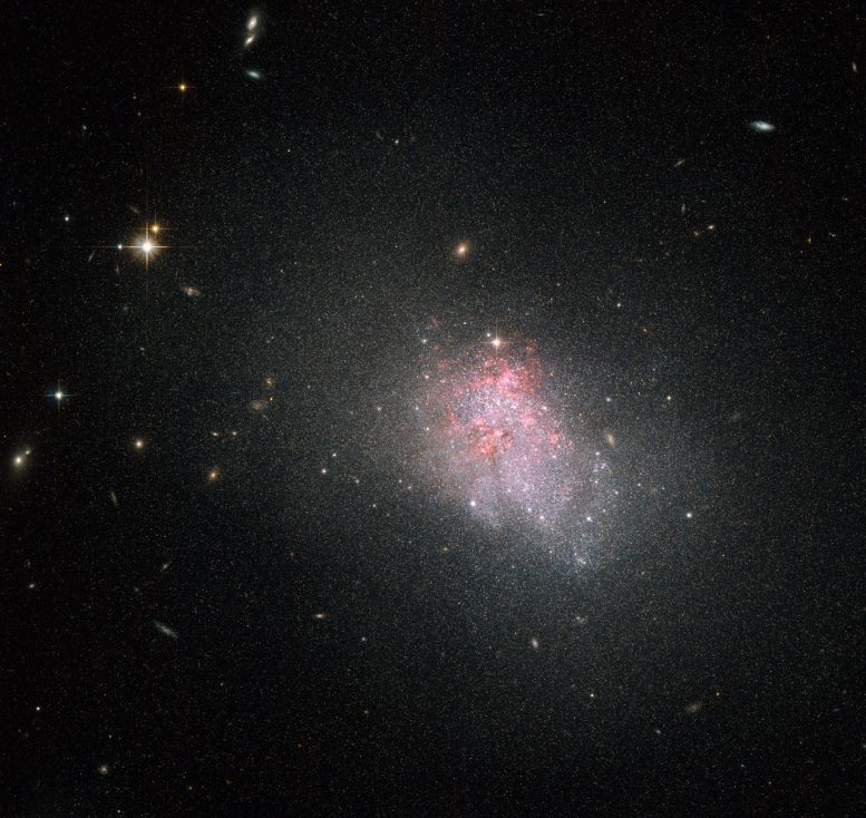 NGC 3738, a starburst galaxy