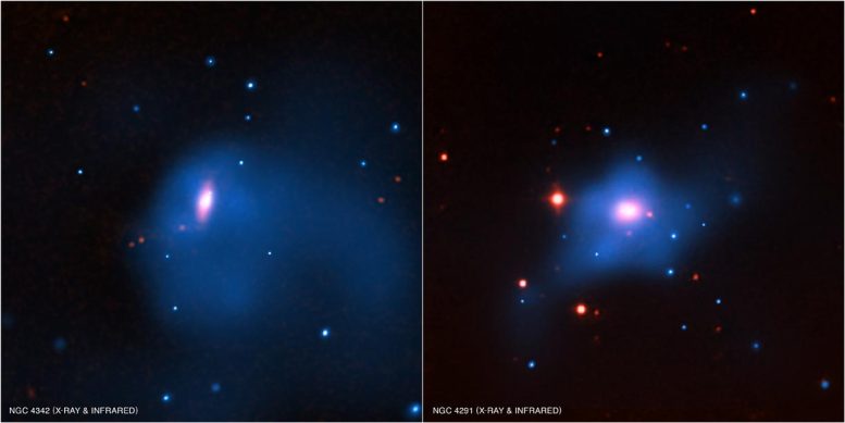 NGC 4342 and NGC 4291