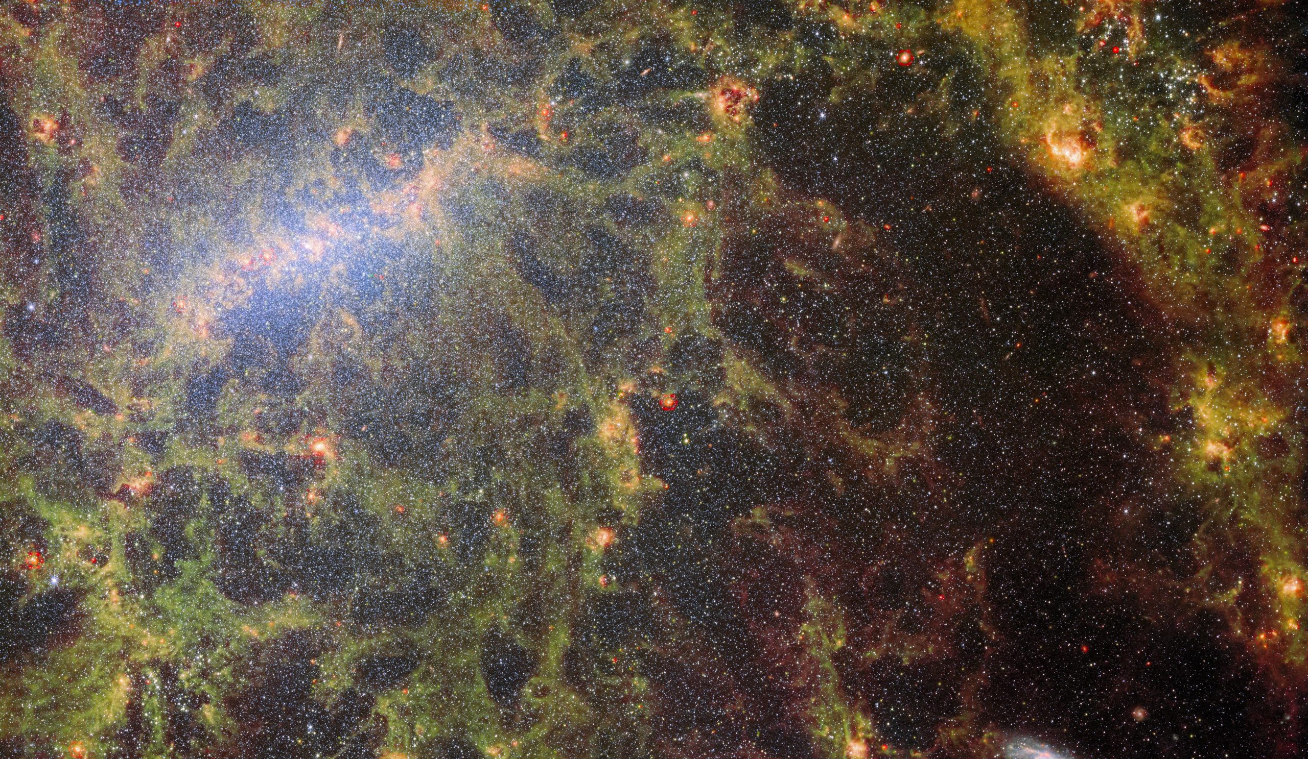 Webb 망원경은 별 형성의 비밀을 밝힙니다.