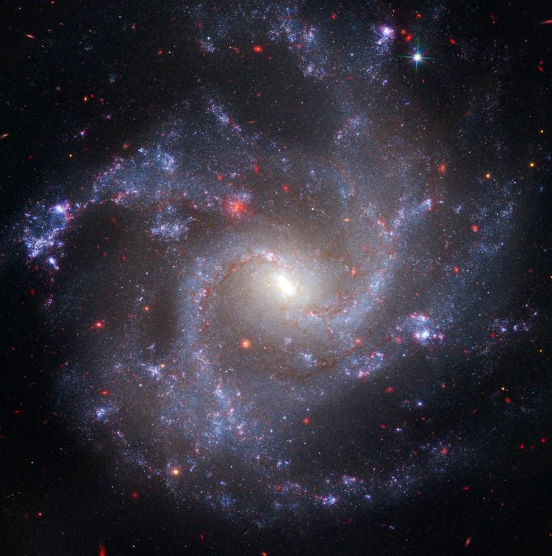 NASA Space Technology NGC 5468 (Webb NIRCam + Hubble WFC3)