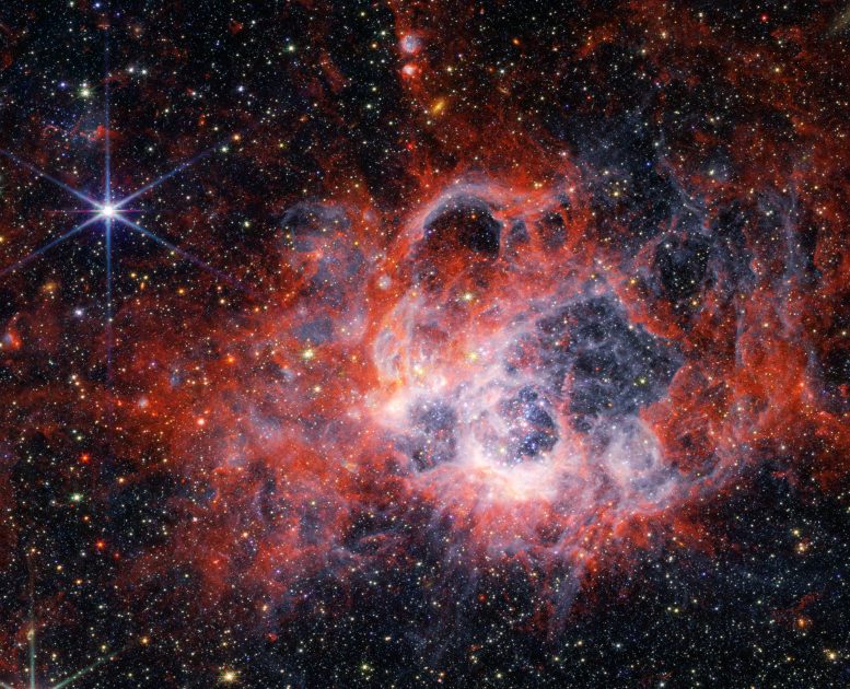 NGC 604 (Webb NIRCam Image)