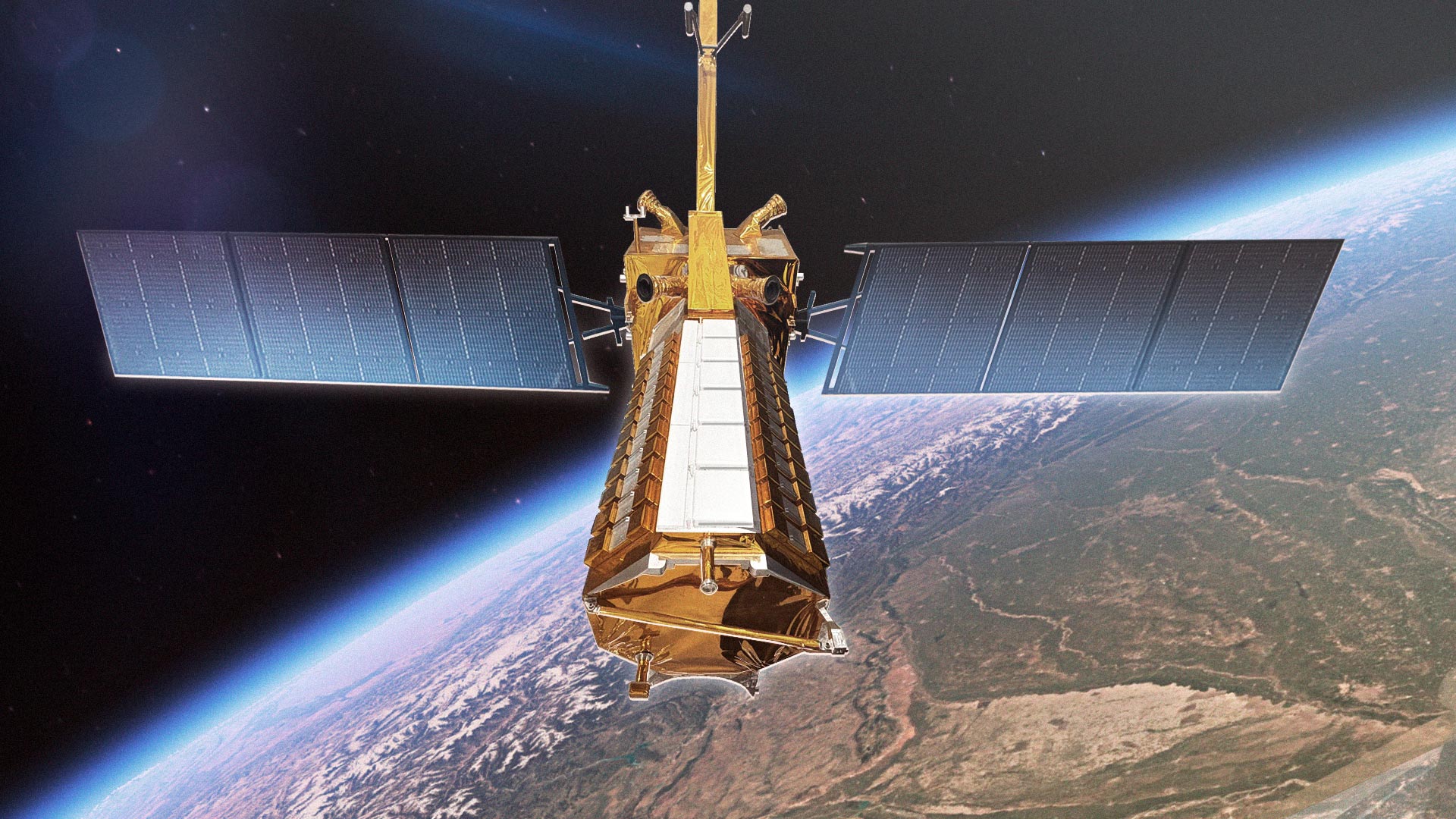 https://scitechdaily.com/images/NISAR-Satellite-Scanning-Earth.jpg