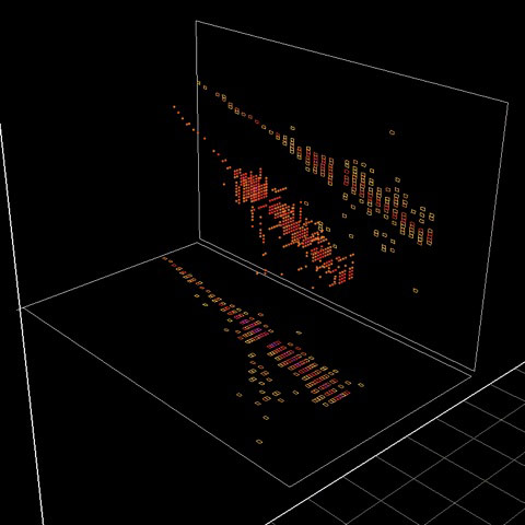 NOvA Neutrino Detector Records First 3D Particle Tracks