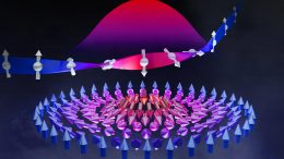 Nanoscale Magnetic Structure of Twisting, Swirling Spin Orientations