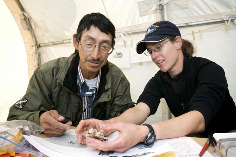 Natalia Rybcynski and Jarloo Kiguktak