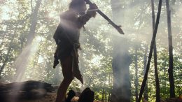 Neanderthal Caveman Early Human Concept