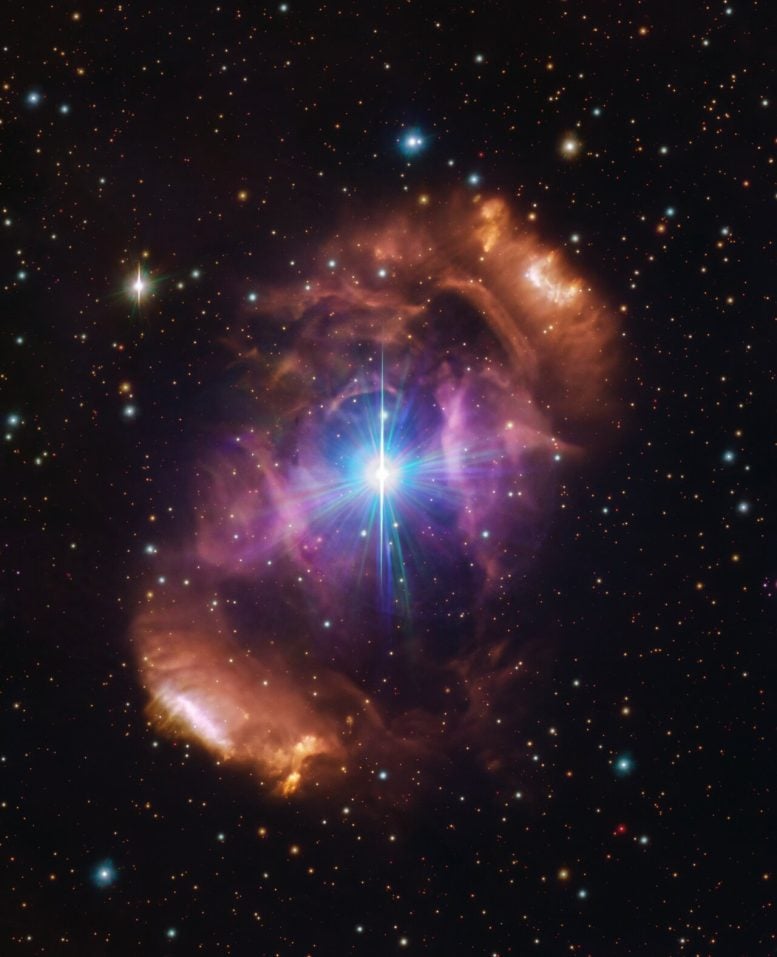 Nebula (NGC 61646165) Surrounding HD 148937