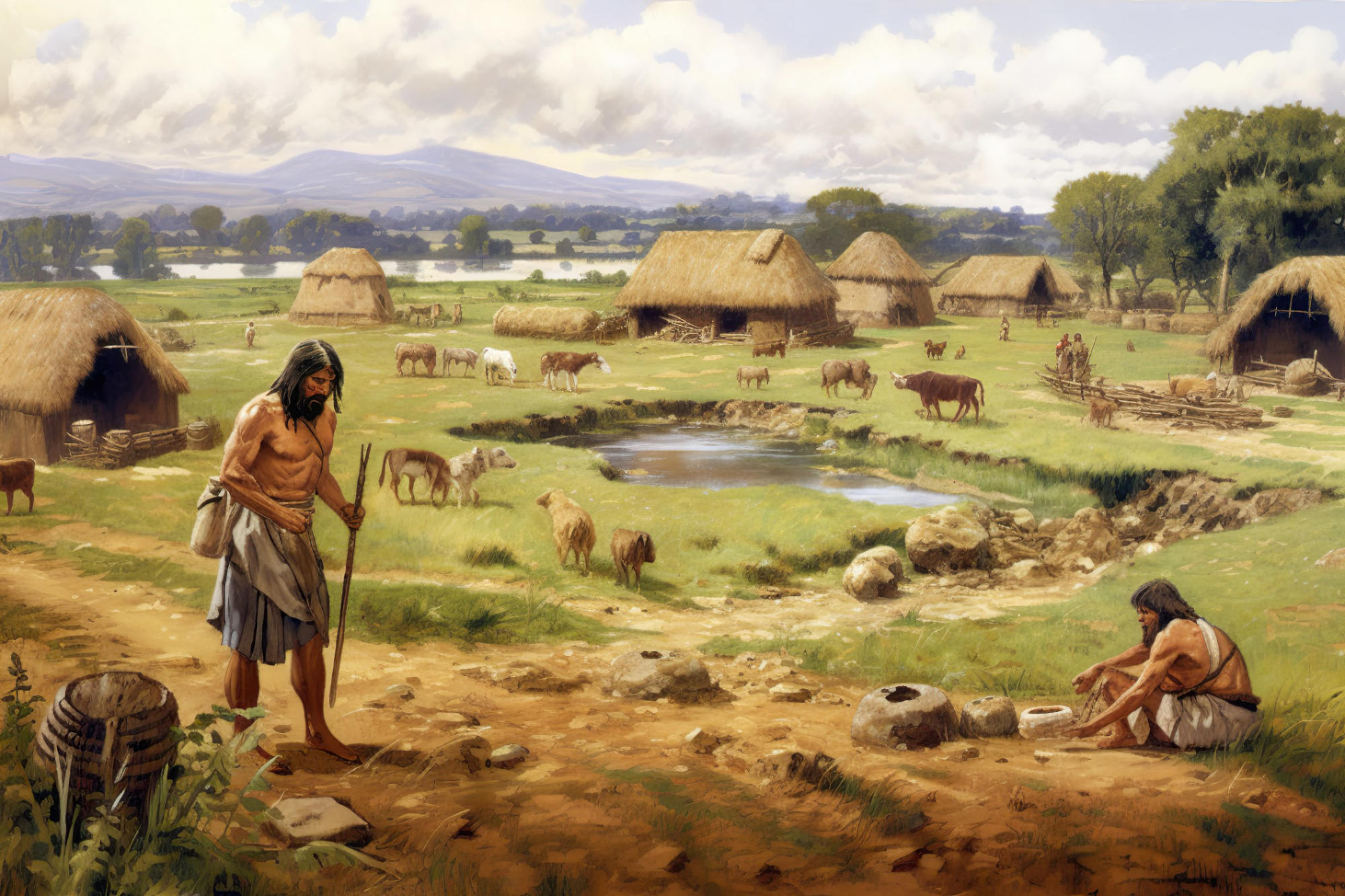 Neolithic Era Farming