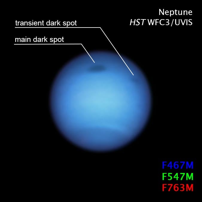 Neptune Dark Spot Compass