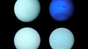 Neptune and Uranus True Colors