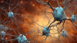 Neurons Alzheimer's Disease Art Concept
