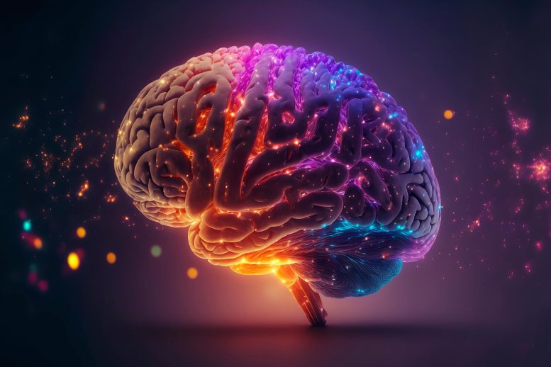 Neuroscience Brain Boost Energy Signals Concept