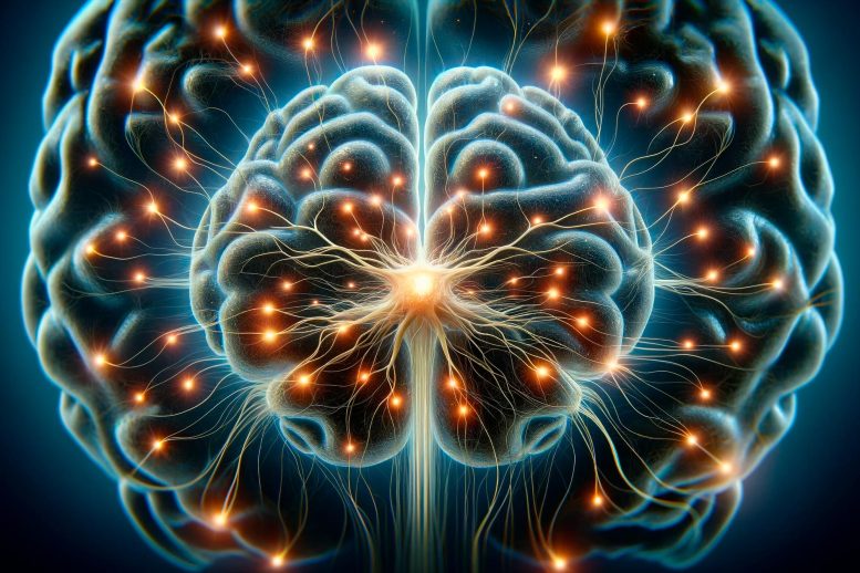 Neuroscience Brain Cells Concept Art