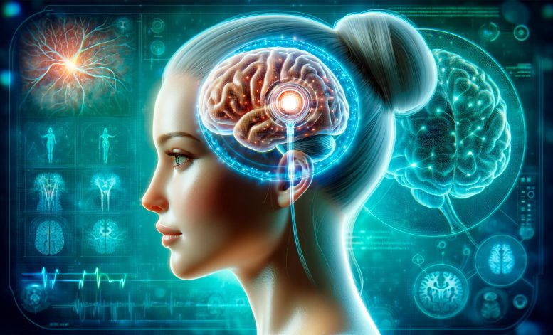 Neuroscience Brain Implant Concept Art