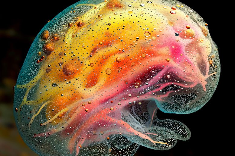 Neuroscience Brain Organoid Concept Art