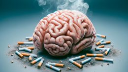 Neuroscience Brain Smoking Art